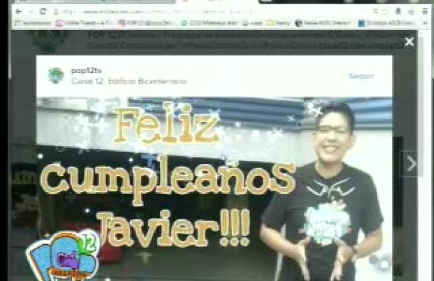 Hoy celebramos el cumpleaños de Javier Chávez¡¡